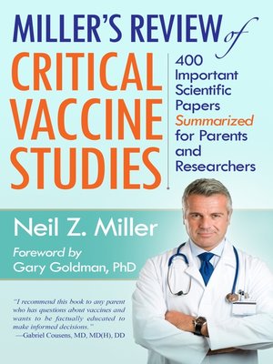 Miller's Review of Critical Vaccine Studies - ebook